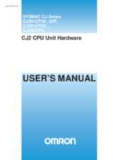 CJ2 CPU Units Hardware