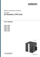 NJ-Series Robotics CPU Units