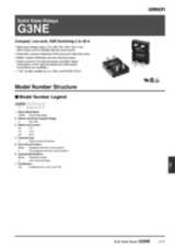  G3NE Solid State Relays