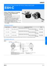 E6H Incremental Rotary Encoder 40 mm (hollow-shaft)