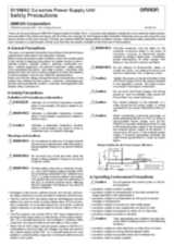CJ1W-PD022(SafetyPrecautions)