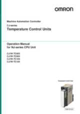 CJ-Series Temperature Control Units for NJ-Series