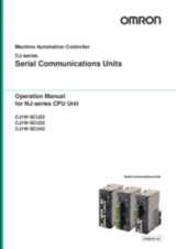 CJ Series Serial Communications Unit for NJ Series