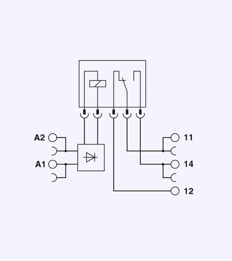 رله PLC فونیکس کنتاکت مدل PLC-RSC- 24DC/21AU ورودی 24 ولت با پلاتین طلا - تصویر 5